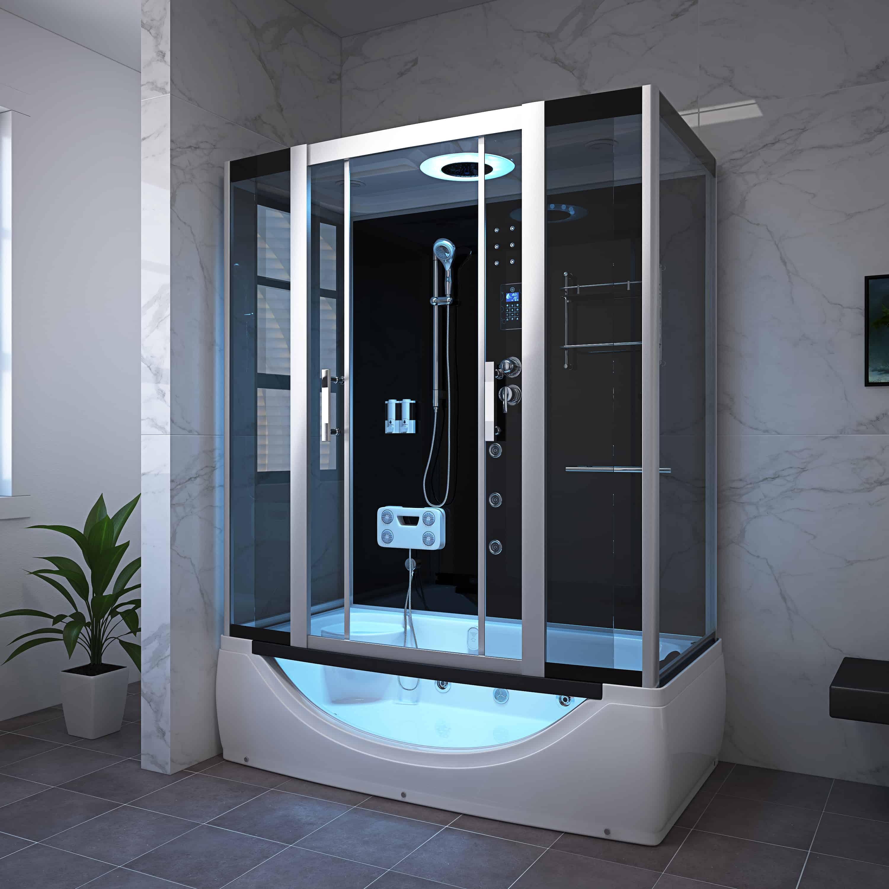 Rl C09 Steam Shower With Whirlpool Jets Uk